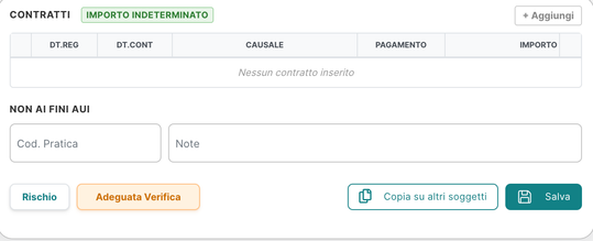 Sezione contratti