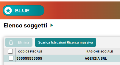 Elenco soggetti — ricerca
