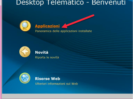 Applicazioni — Entratel o Fisconline
