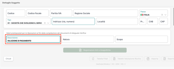 Valori preimpostati — descrizione, natura, scopo
