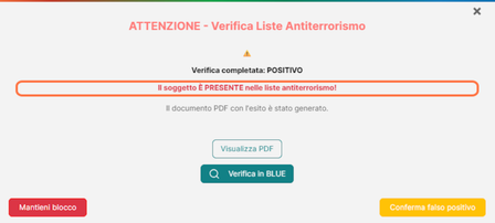 Icona AT rossa — attenzione