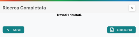 BLUE — ricerca completata