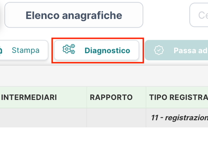 Bottone Diagnostico