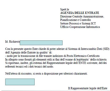 Documento di richiesta accreditamento da firmare digitalmente