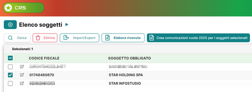 Elenco soggetti &mdash; crea comunicazione vuota