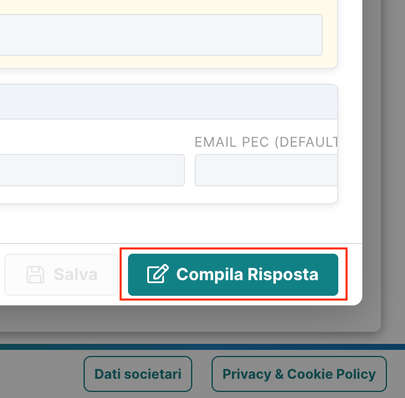 Bottone Compila Risposta